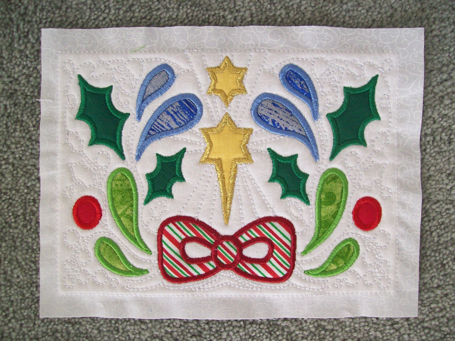 BOW Christmas Wonder Mystery Quilt Block 5 - Sweet Pea Australia In the hoop machine embroidery designs. in the hoop project, in the hoop embroidery designs, craft in the hoop project, diy in the hoop project, diy craft in the hoop project, in the hoop embroidery patterns, design in the hoop patterns, embroidery designs for in the hoop embroidery projects, best in the hoop machine embroidery designs perfect for all hoops and embroidery machines