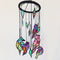 Bird Stained Glass Hanger 5x7 6x10 | Sweet Pea.