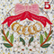 BOW Twelve Days of Christmas Quilt Block 5 - Sweet Pea In The Hoop Machine Embroidery Design
