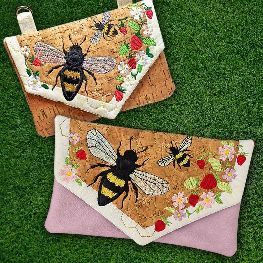 Summer Bee Clutch