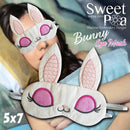 Bunny Eye Mask 5x7 - Sweet Pea