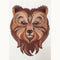 Grizzly Bear Embroidery 5x7 6x10 7x12 9.5x14 - Sweet Pea