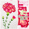 Carnation Flower Block Add-on 5x7 6x10 8x12 | Sweet Pea.