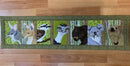 Australian Animals Table Runner 5x7 6x10 7x12 - Sweet Pea