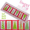 Christmas Tree Table Runner 5x7 6x10 8x12 - Sweet Pea