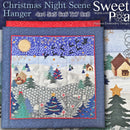 Christmas Night Scene 4x4 5x5 6x6 7x7 8x8 | Sweet Pea.