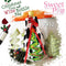 Christmas Tree Wine Bottle Bag 7x12 - Sweet Pea