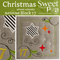 Christmas Advent Calendar Block 17 4x4 5x5 6x6 - Sweet Pea