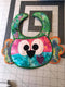 Owl Bib 5x7 - Sweet Pea