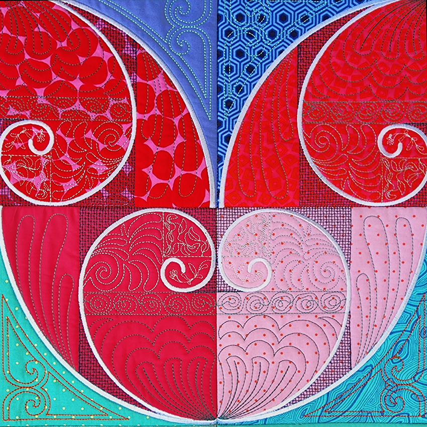 Golden Spiral Quilt 4x4 5x5 6x6 7x7 8x8 - Sweet Pea Australia In the hoop machine embroidery designs. in the hoop project, in the hoop embroidery designs, craft in the hoop project, diy in the hoop project, diy craft in the hoop project, in the hoop embroidery patterns, design in the hoop patterns, embroidery designs for in the hoop embroidery projects, best in the hoop machine embroidery designs perfect for all hoops and embroidery machines