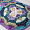 Free Spirit Table Runner 4x4 5x5 6x6 and 7x7 - Sweet Pea