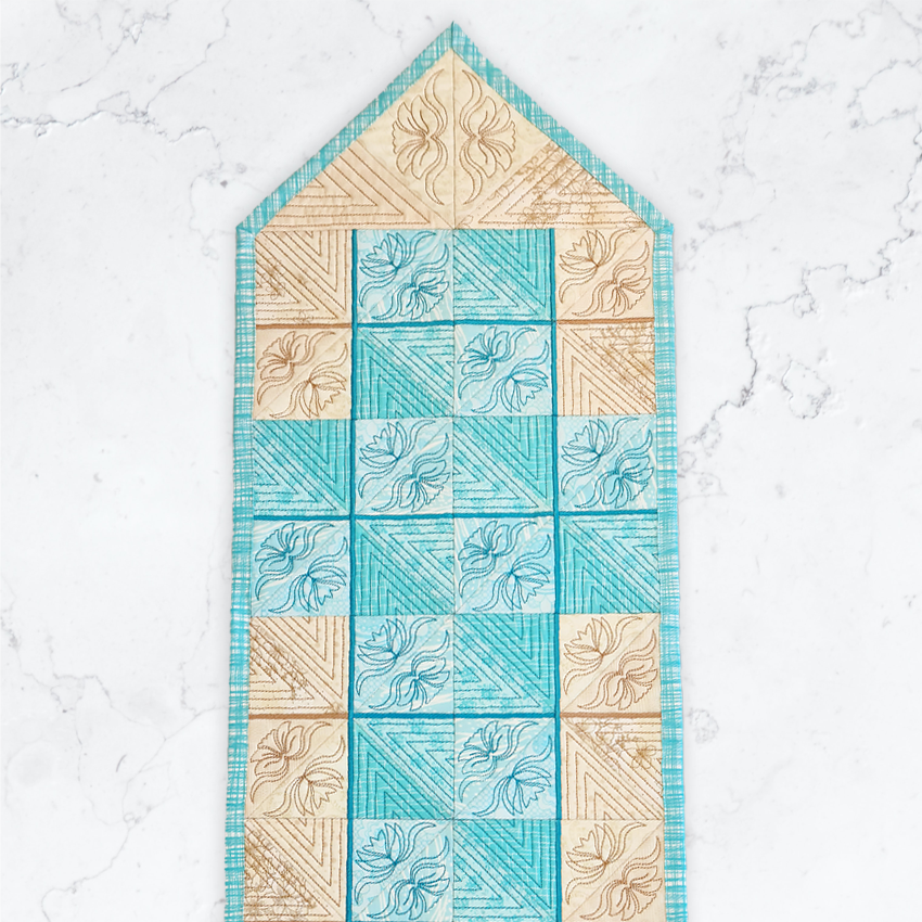 Quilted Cross Table Runner 4x4 5x5 6x6 7x7 and 8x8 - Sweet Pea Australia In the hoop machine embroidery designs. in the hoop project, in the hoop embroidery designs, craft in the hoop project, diy in the hoop project, diy craft in the hoop project, in the hoop embroidery patterns, design in the hoop patterns, embroidery designs for in the hoop embroidery projects, best in the hoop machine embroidery designs perfect for all hoops and embroidery machines