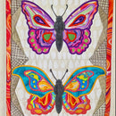 Butterfly Blocks and Wall Hanging (one hooping) 5x7 6x10 7x12 - Sweet Pea