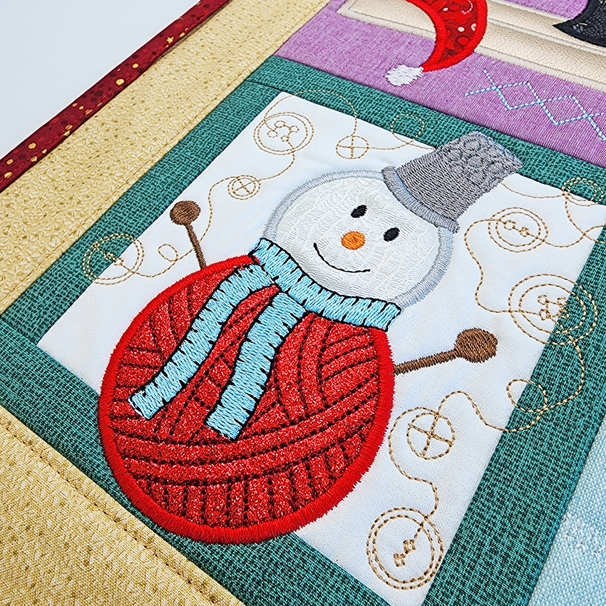 Sew This is Christmas Quilt 4x4 5x5 6x6 7x7 In the hoop machine embroidery designs