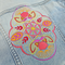 Folk Art Mandala Embroidery Design 5x7 6x10 7x12 - Sweet Pea In The Hoop Machine Embroidery Design
