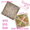 Dear Allison block 59 - Sweet Pea