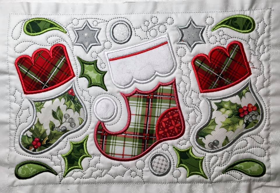 BOW Christmas Wonder Mystery Quilt Block 10 - Sweet Pea Australia In the hoop machine embroidery designs. in the hoop project, in the hoop embroidery designs, craft in the hoop project, diy in the hoop project, diy craft in the hoop project, in the hoop embroidery patterns, design in the hoop patterns, embroidery designs for in the hoop embroidery projects, best in the hoop machine embroidery designs perfect for all hoops and embroidery machines