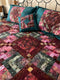 Twisted Star Cushion and Quilt Block 4x4 5x5 6x6 and 7x7 - Sweet Pea