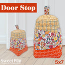 Door Stop 5x7 - Sweet Pea In The Hoop Machine Embroidery Design