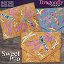 Dragonfly Pouch 6x10 7x12 8x12 9x12 | Sweet Pea.