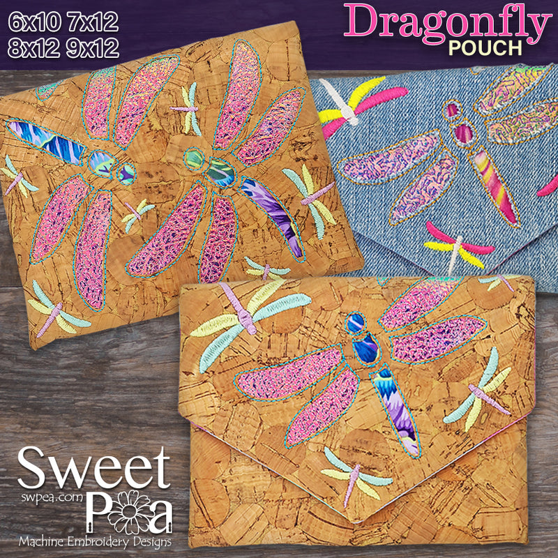 Hoop Punch Needle Embroidery Set - Dragonfly Designs