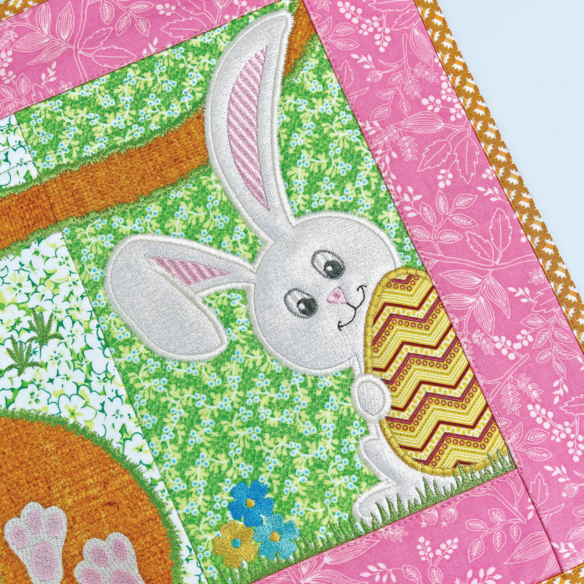 Easter Egg Hunt Placemat 5x7 6x10 7x12 - Sweet Pea Australia In the hoop machine embroidery designs. in the hoop project, in the hoop embroidery designs, craft in the hoop project, diy in the hoop project, diy craft in the hoop project, in the hoop embroidery patterns, design in the hoop patterns, embroidery designs for in the hoop embroidery projects, best in the hoop machine embroidery designs perfect for all hoops and embroidery machines