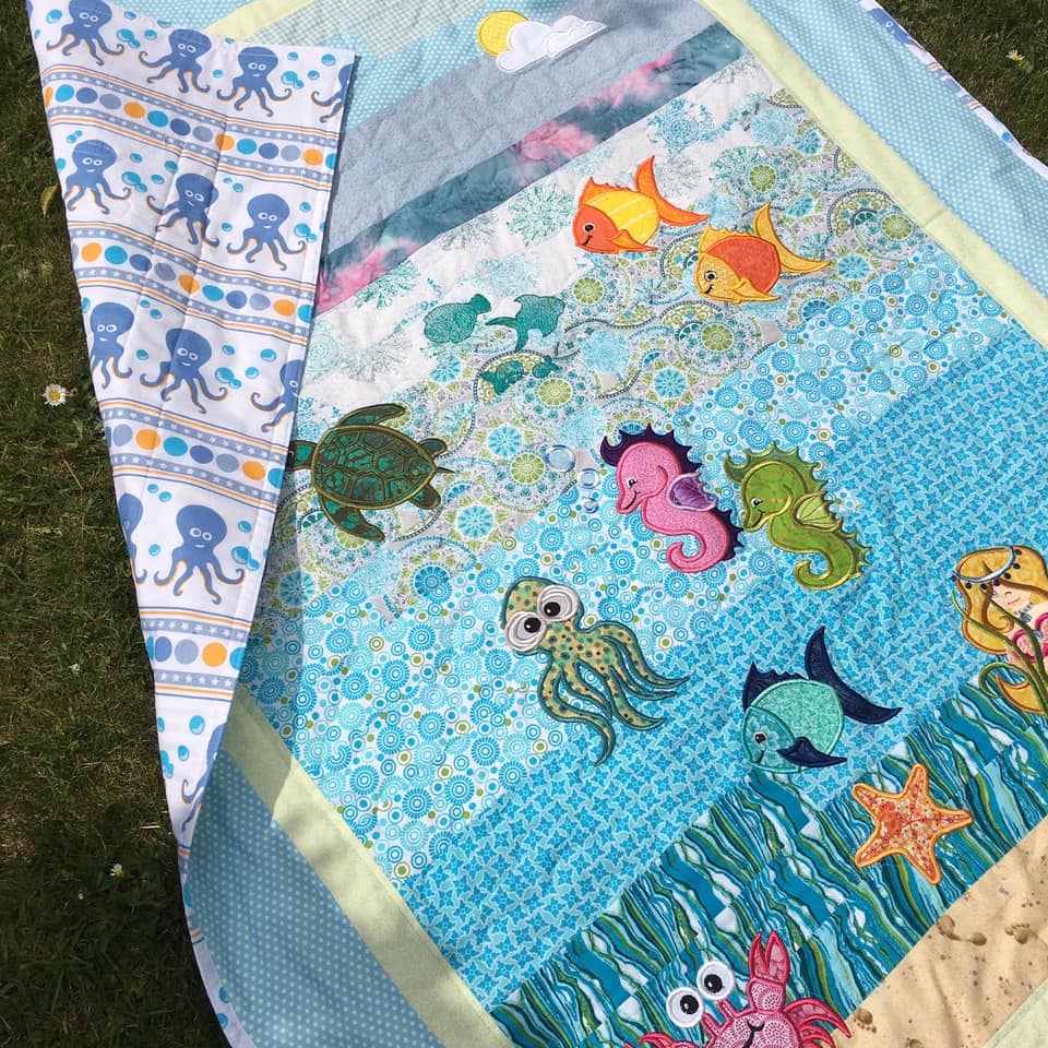 Under the Sea Baby hotsell Quilt