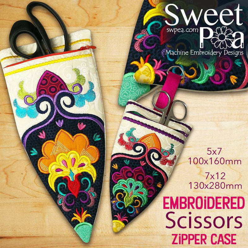 Mini Scissors Machine Embroidery Design - sewing, crafts