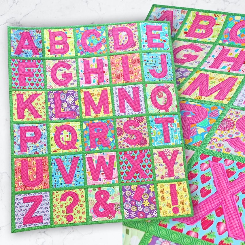 All-Round Alphabet Blocks & Quilt 4x4 5x5 6x6 7x7 8x8 - Sweet Pea Australia In the hoop machine embroidery designs. in the hoop project, in the hoop embroidery designs, craft in the hoop project, diy in the hoop project, diy craft in the hoop project, in the hoop embroidery patterns, design in the hoop patterns, embroidery designs for in the hoop embroidery projects, best in the hoop machine embroidery designs perfect for all hoops and embroidery machines