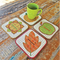Fall Coasters 4x4 5x5 6x6 - Sweet Pea In The Hoop Machine Embroidery Design