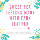 Perfect Pro™ Faux Leather - Antique Grain Burgundy 0.8mm - Sweet Pea