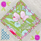 BOM Treasured Notions Quilt - Block 3 - Sweet Pea In The Hoop Machine Embroidery Design