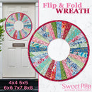 Flip & Fold Wreath 4x4 5x5 6x6 7x7 8x8 | Sweet Pea.