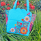 Flourishing Flowers Handbag 6x10 8x12 - Sweet Pea