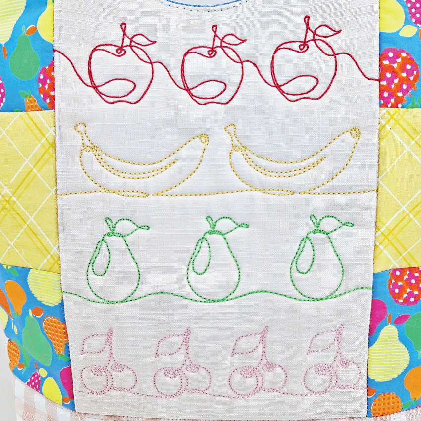 Fruit Bowl Grocery Shopping Bag 5x7 6x10 7x12 - Sweet Pea Australia In the hoop machine embroidery designs. in the hoop project, in the hoop embroidery designs, craft in the hoop project, diy in the hoop project, diy craft in the hoop project, in the hoop embroidery patterns, design in the hoop patterns, embroidery designs for in the hoop embroidery projects, best in the hoop machine embroidery designs perfect for all hoops and embroidery machines