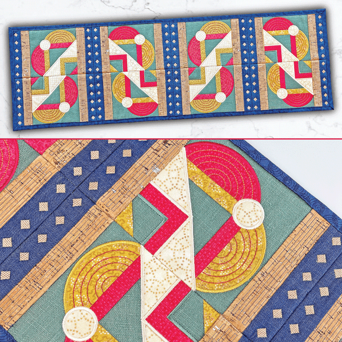 Geometric Shapes Blocks/Runner