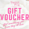 Gift Voucher - Sweet Pea