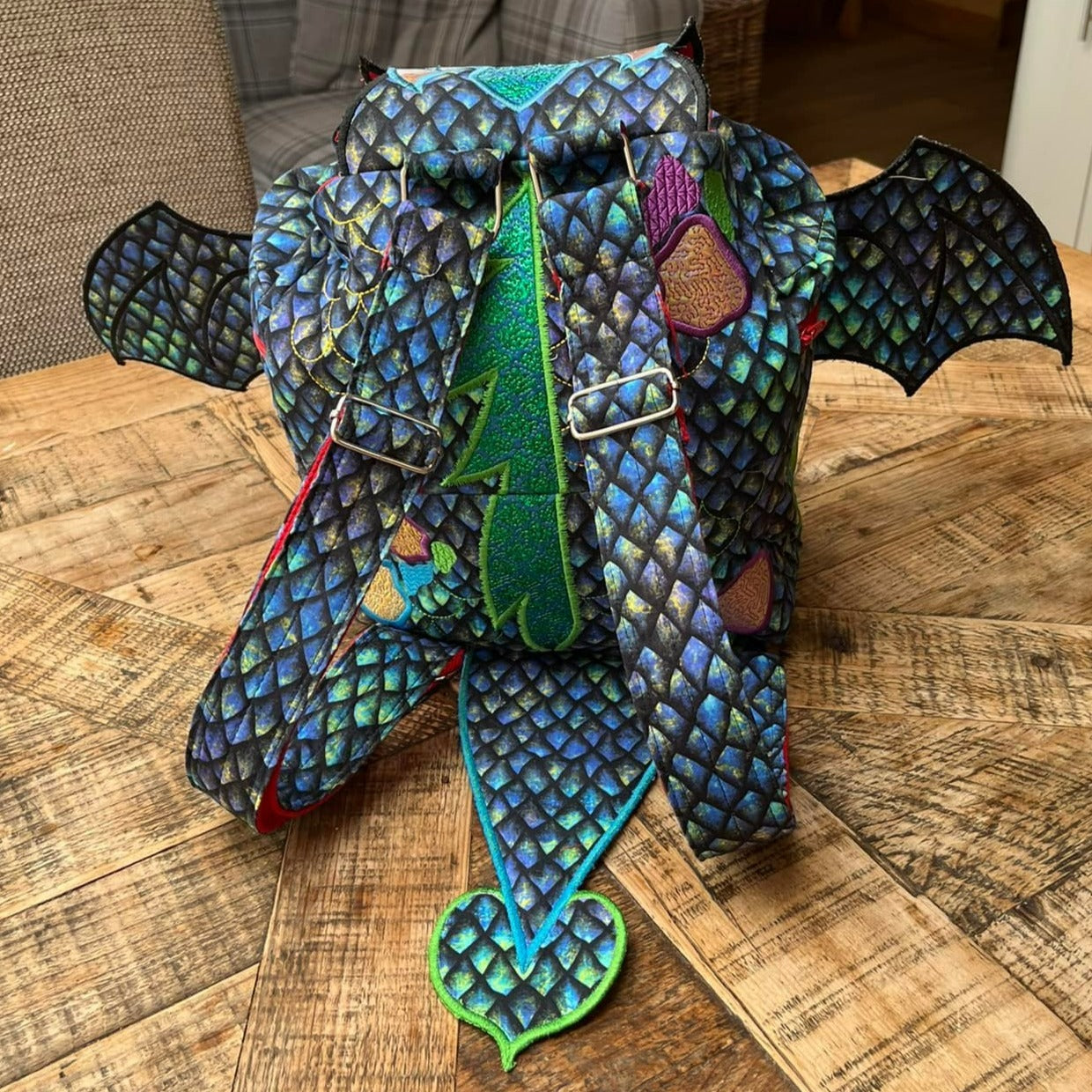 Blaze the Dragon Backpack 5x7 6x10