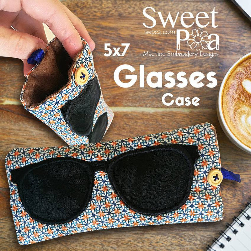 Glasses Case 5x7 - Sweet Pea