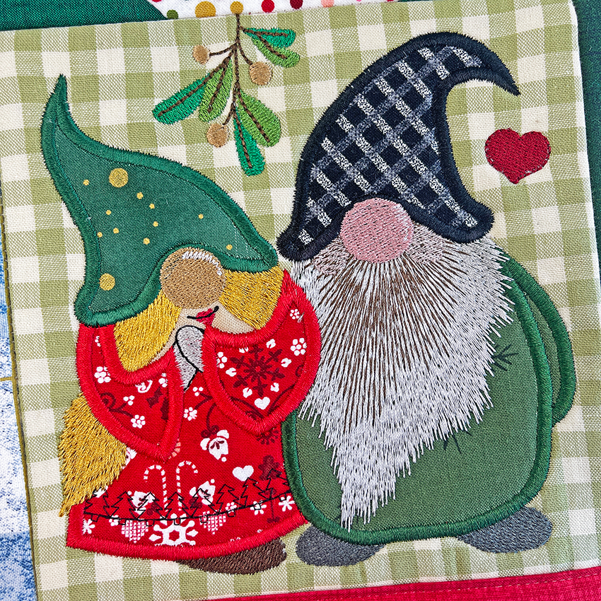 Silly Season Shenanigans Quilt 4x4 5x5 6x6 7x7 In the hoop machine embroidery designs