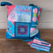 Crochet Tote Bag & Hook Wrap Set | Sweet Pea.