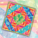 Half Square Flare Quilt 4x4 5x5 6x6 7x7 8x8 - Sweet Pea In The Hoop Machine Embroidery Design