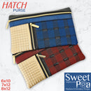 Hatch Purse 6x10 7x12 8x12 | Sweet Pea.