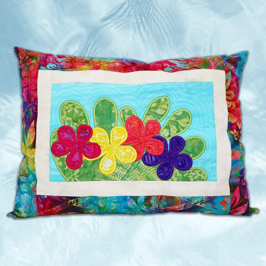 Hawaiian Cushion 5x7 6x10 7x12 9.5x14 - Sweet Pea Australia In the hoop machine embroidery designs. in the hoop project, in the hoop embroidery designs, craft in the hoop project, diy in the hoop project, diy craft in the hoop project, in the hoop embroidery patterns, design in the hoop patterns, embroidery designs for in the hoop embroidery projects, best in the hoop machine embroidery designs perfect for all hoops and embroidery machines