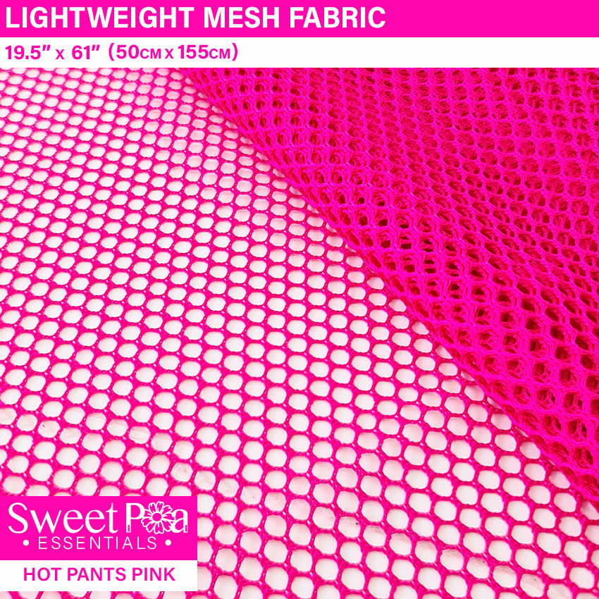 Light Weight Mesh Fabric | Sweet Pea.