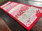 Quilted Hearts Table Runner 5x7 6x10 8x12 - Sweet Pea