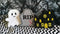 Halloween Mug Rug Set 4x4 5x5 6x6 7x7 - Sweet Pea