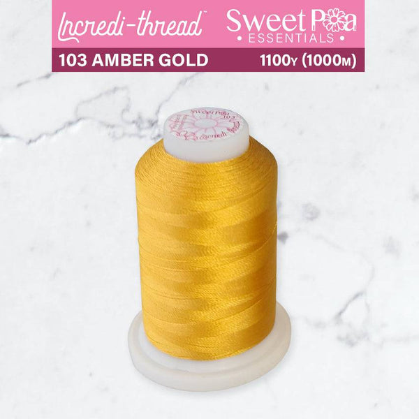 Incredi-Thread™ Spool  - 103 AMBER GOLD - Sweet Pea