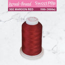 Incredi-Thread™ Spool  - 302 MAROON RED - Sweet Pea