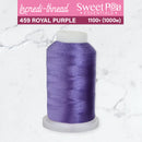 Incredi-Thread™ Spool  - 459 ROYAL PURPLE - Sweet Pea In The Hoop Machine Embroidery Design